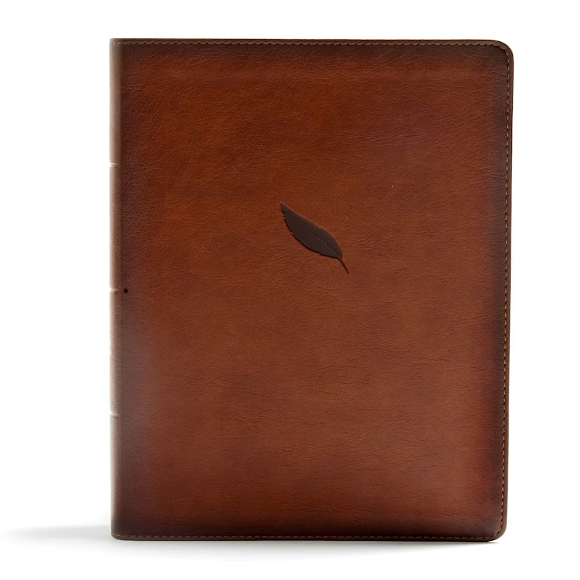 Legacy Notetaking Bible (CSB ) - Tan LeatherTouch by Broadman and Holman