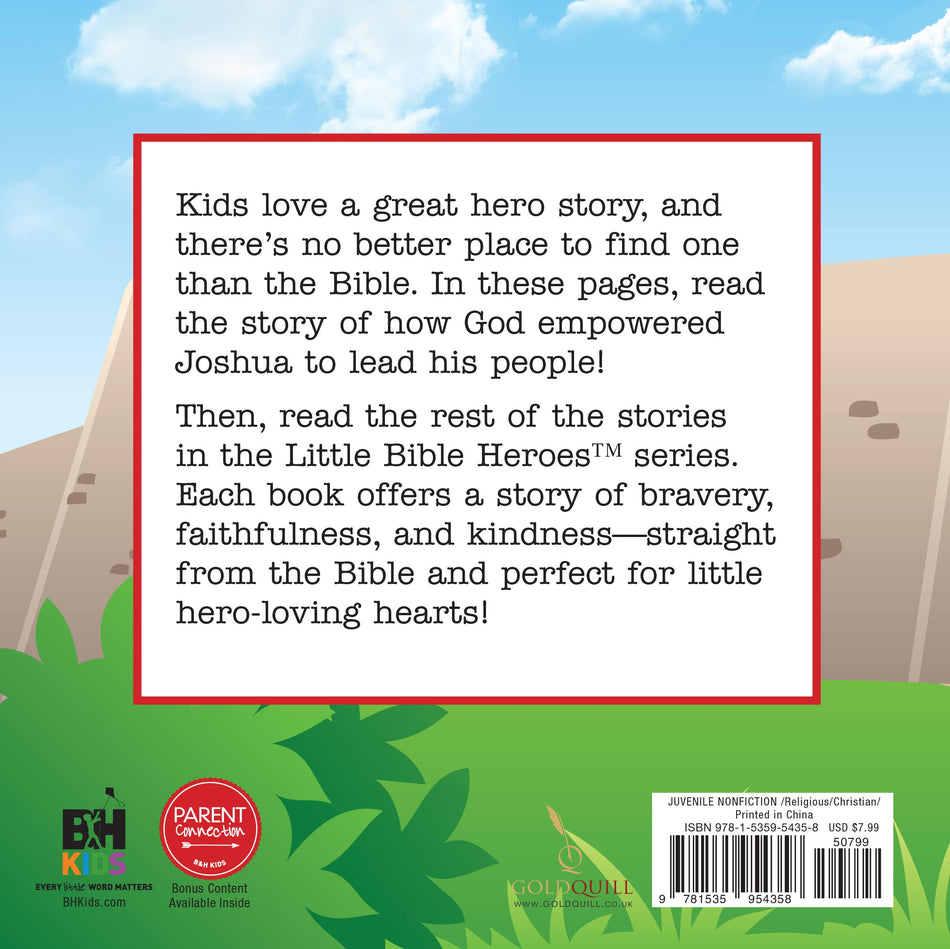 Joshua, Little Bible Heroes Board Book by Broadman and Holman, product view 2