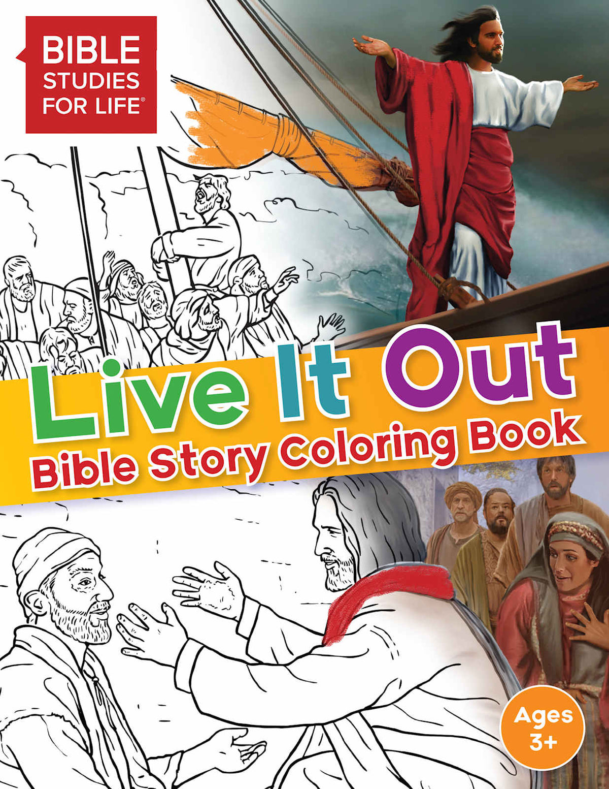 Live It Out Bible Story Coloring Book by Broadman and Holman