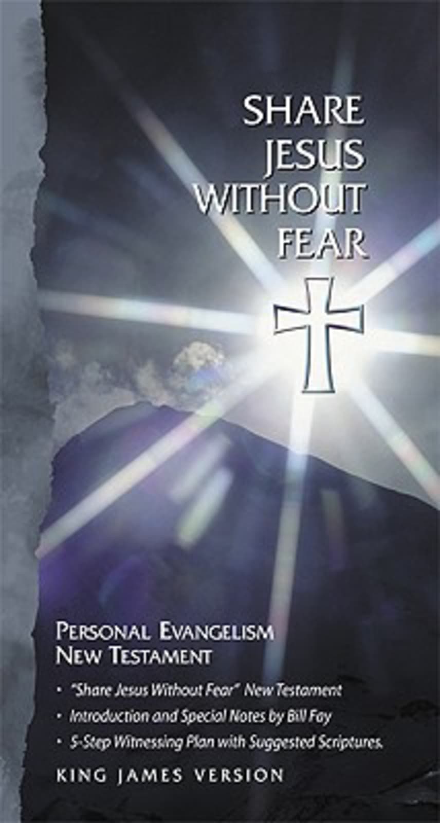 KJV Share Jesus Without Fear New Testament, Black Bonded Leather by Broadman and Holman