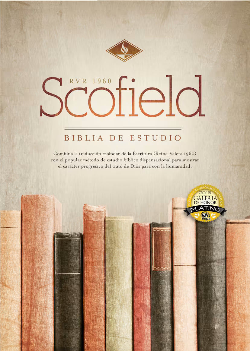 RVR 1960 Nueva Biblia de estudio Scofield, negro piel fabricada