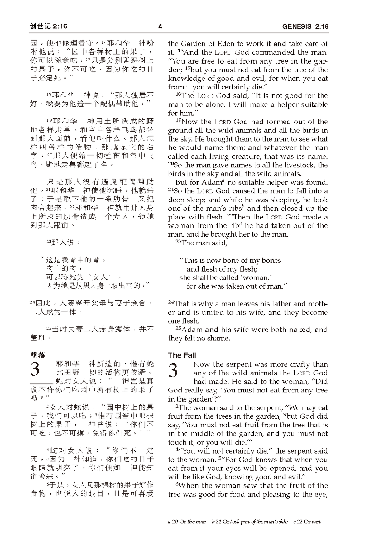 Chinese CUV (Simplified Script)/English NIV Bilingual Bible, Hardcover, Black (Bilingual edition), product view 7
