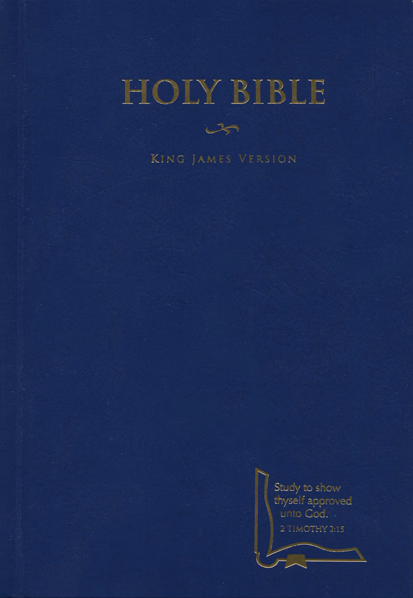 KJV Drill Bible, Blue Hardcover