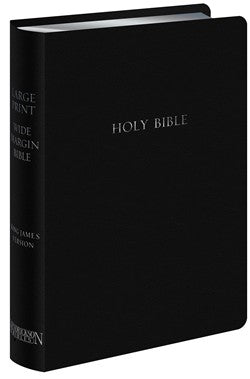 KJV Large Print Wide Margin Bible