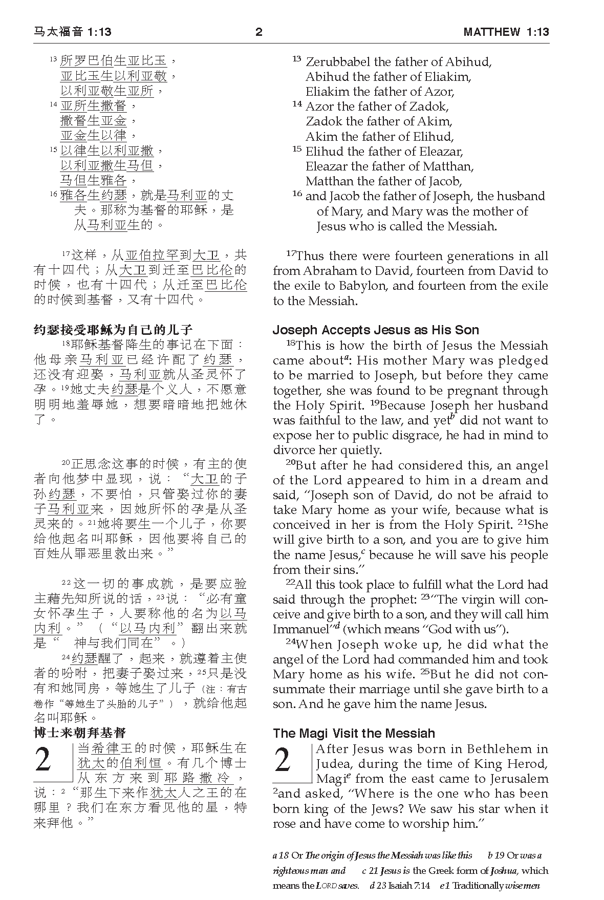 Chinese CUV (Simplified Script)/English NIV Bilingual New Testament, Paperback, Red (Bilingual edition), product view 4