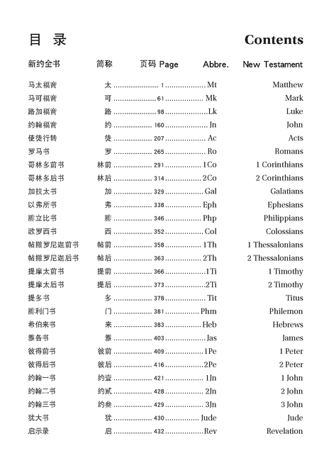 Chinese CUV (Simplified Script)/English NIV Bilingual New Testament, Paperback, Red (Bilingual edition), product view 2