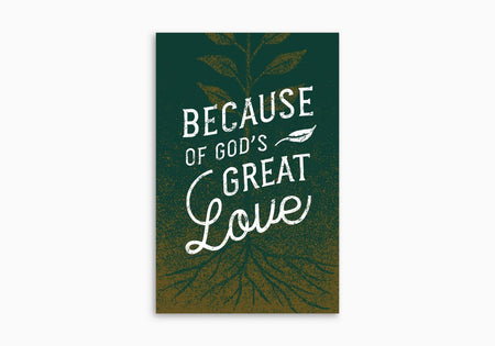 Because of God's Great Love (Pack of 2) by Crossway