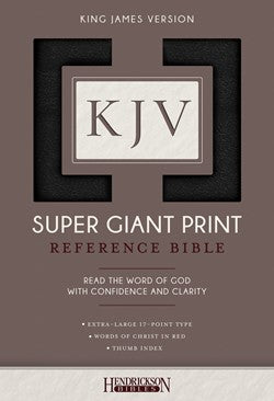KJV Super Giant Print Reference Bible
