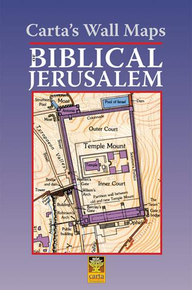 Carta’s Wall Maps: Biblical Jerusalem