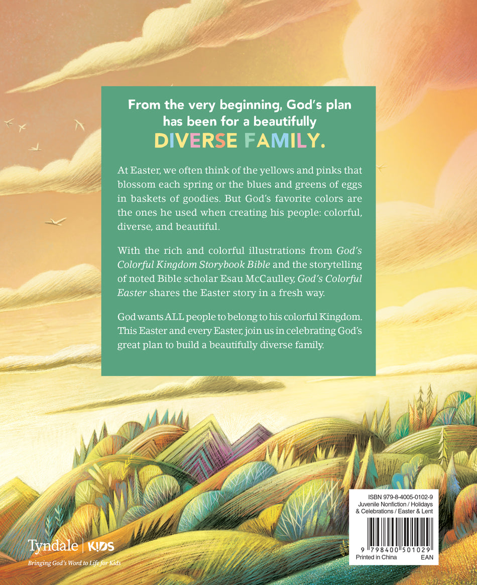 God's Colorful Easter by Tyndale, product view 2