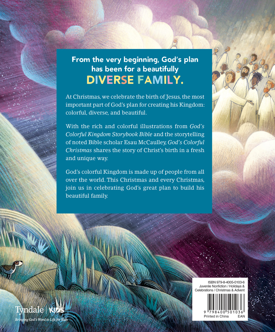 God's Colorful Christmas by Tyndale, product view 2