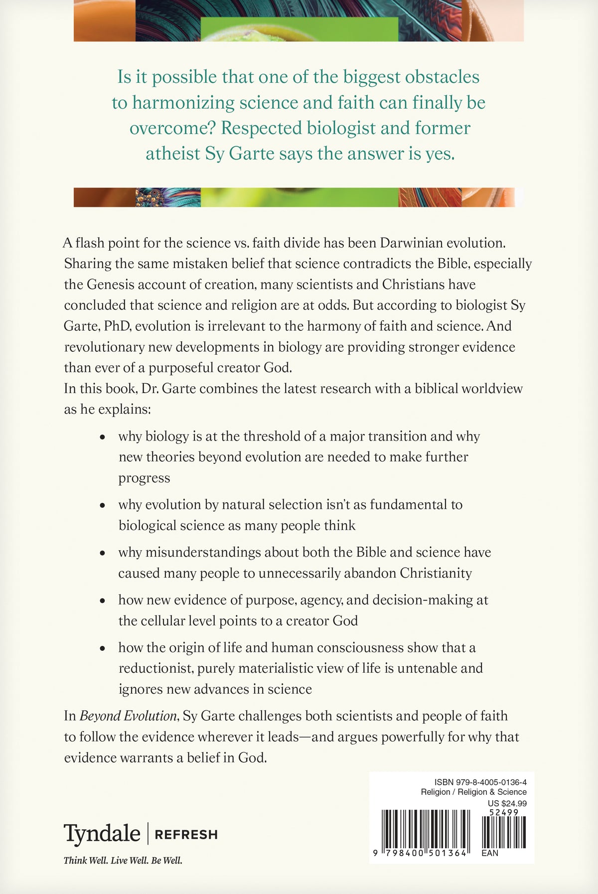 Beyond Evolution by Tyndale, product view 2