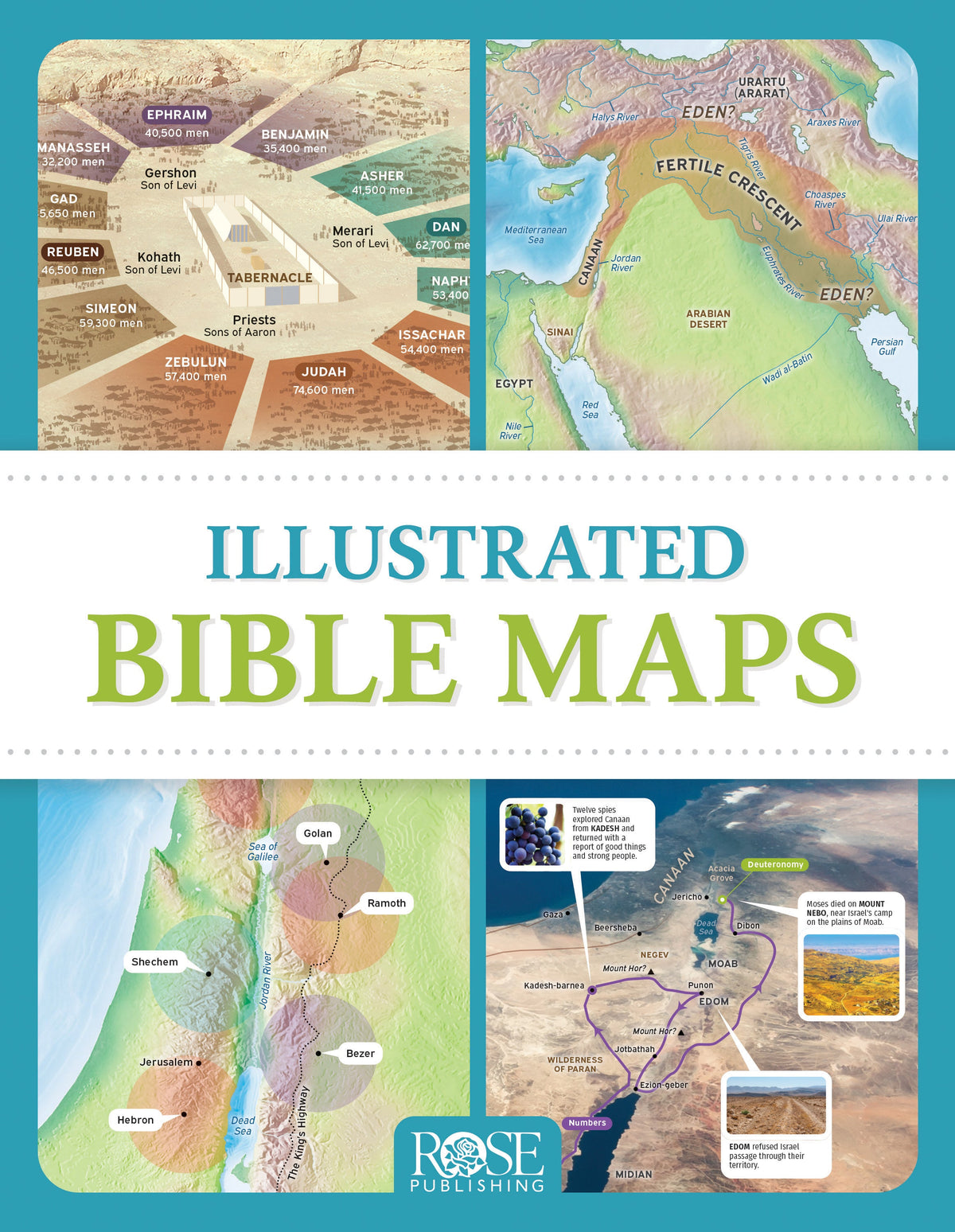 Illustrated Bible Maps by Rose