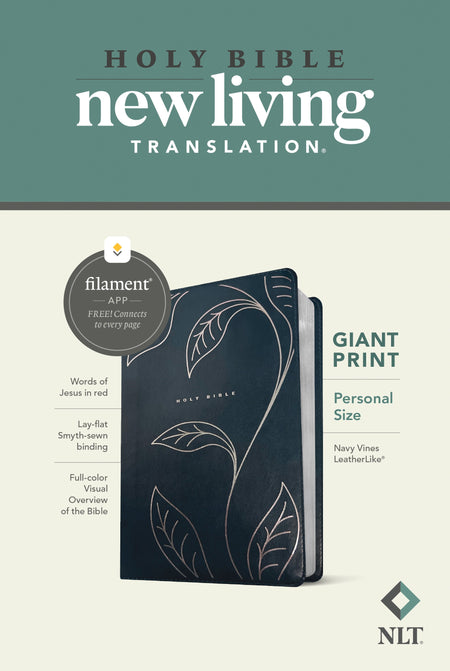 NLT Personal Size | Giant Print | Filament Enabled | Individual or Case of 16 by Tyndale
