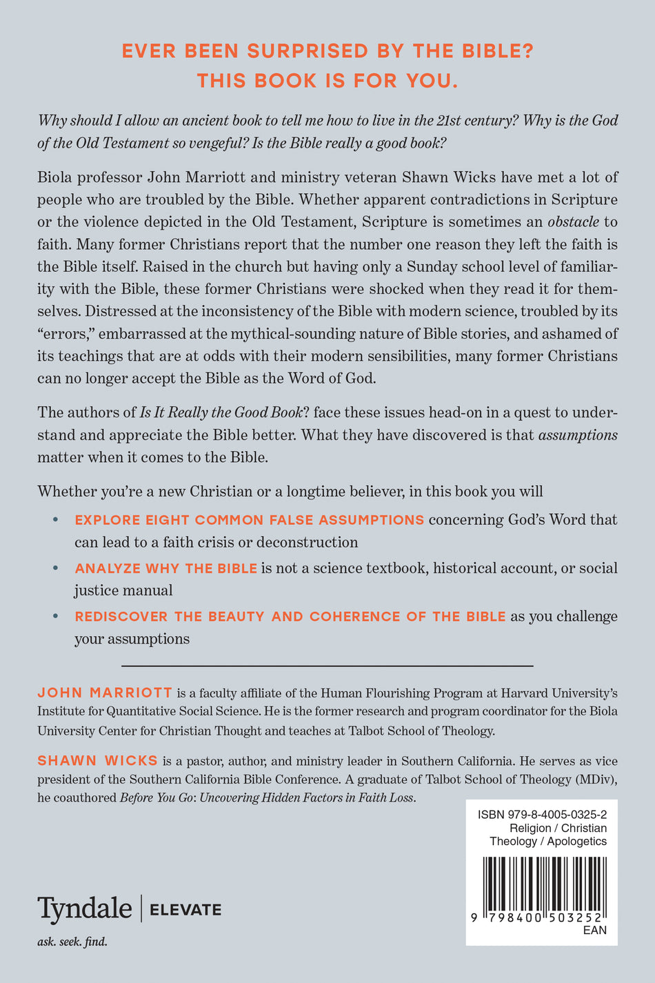 Is It Really the Good Book? by Tyndale, product view 2
