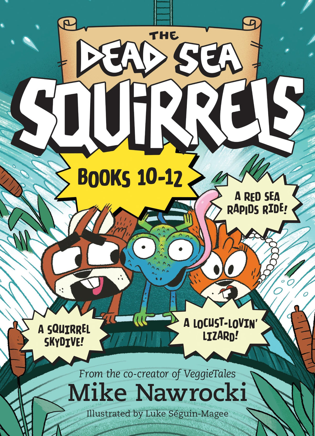 The Dead Sea Squirrels Set Books 10–12: Risky River Rescue / A Twisty-Turny Journey / BabbleLand Breakout by Tyndale