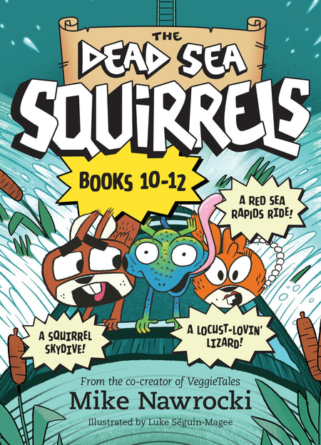 The Dead Sea Squirrels Set Books 10–12: Risky River Rescue / A Twisty-Turny Journey / BabbleLand Breakout by Tyndale