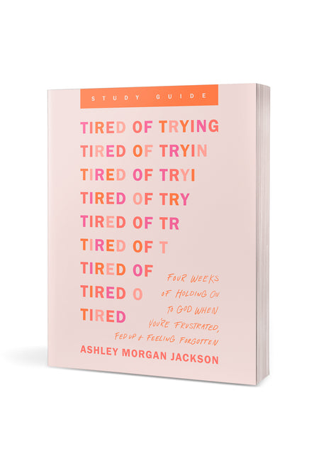Tired of Trying Study Guide by Tyndale, product view 3