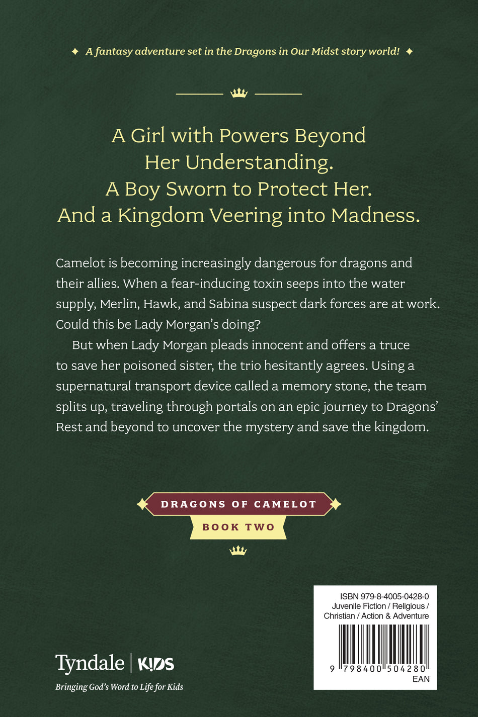 The Memory Stone (Dragons of Camelot) by Tyndale, product view 2