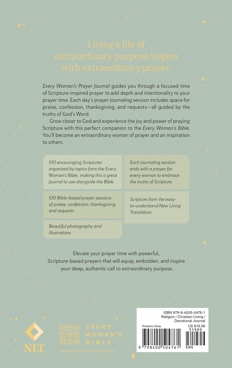 Every Woman's Prayer Journal – Hardcover by Tyndale, product view 2