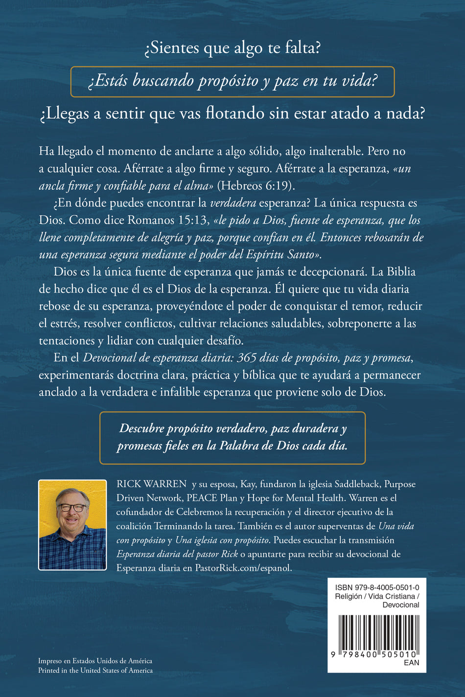 Devocional de esperanza diaria by Tyndale, product view 2