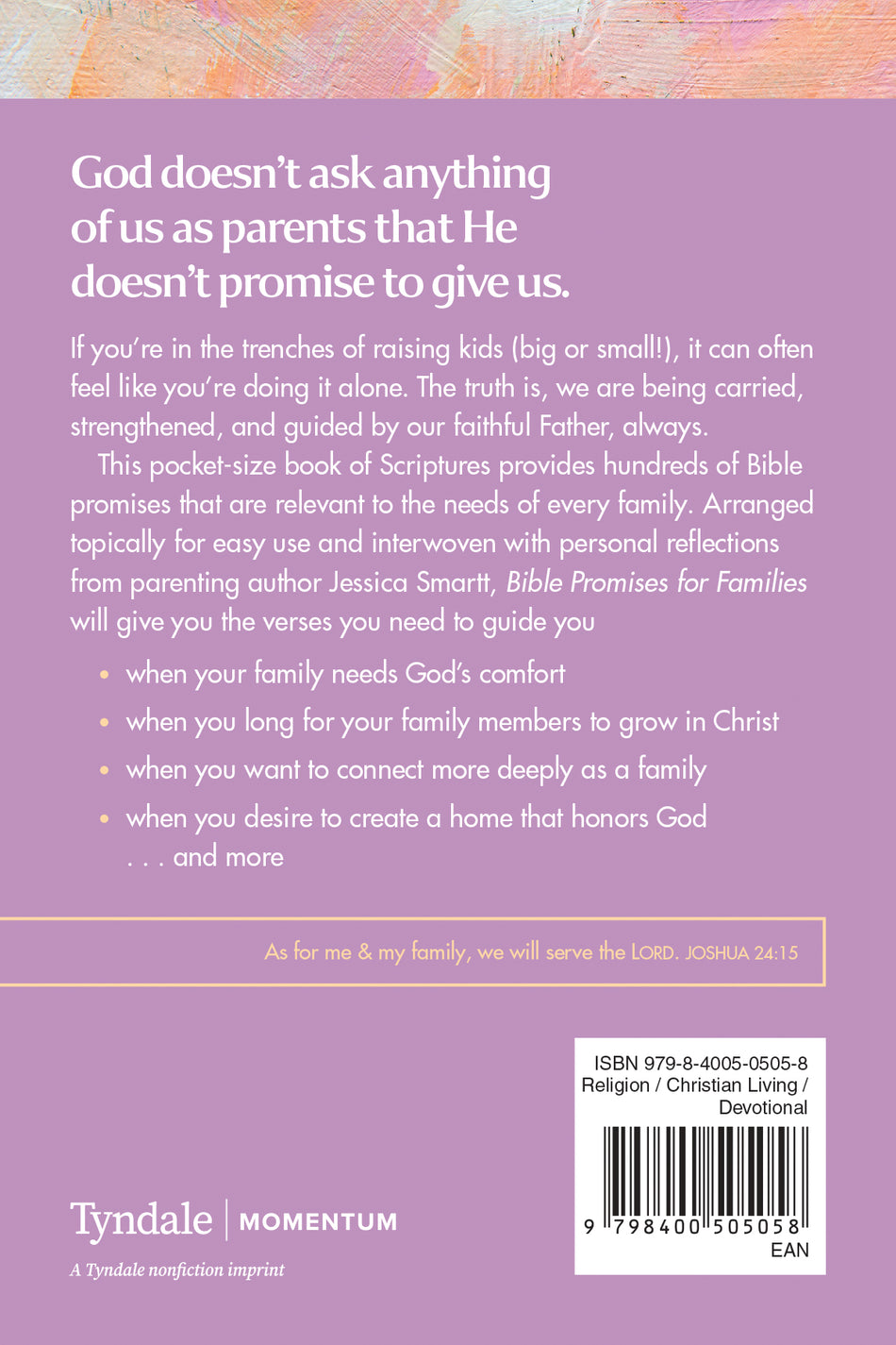 Bible Promises for Families by Tyndale, product view 2