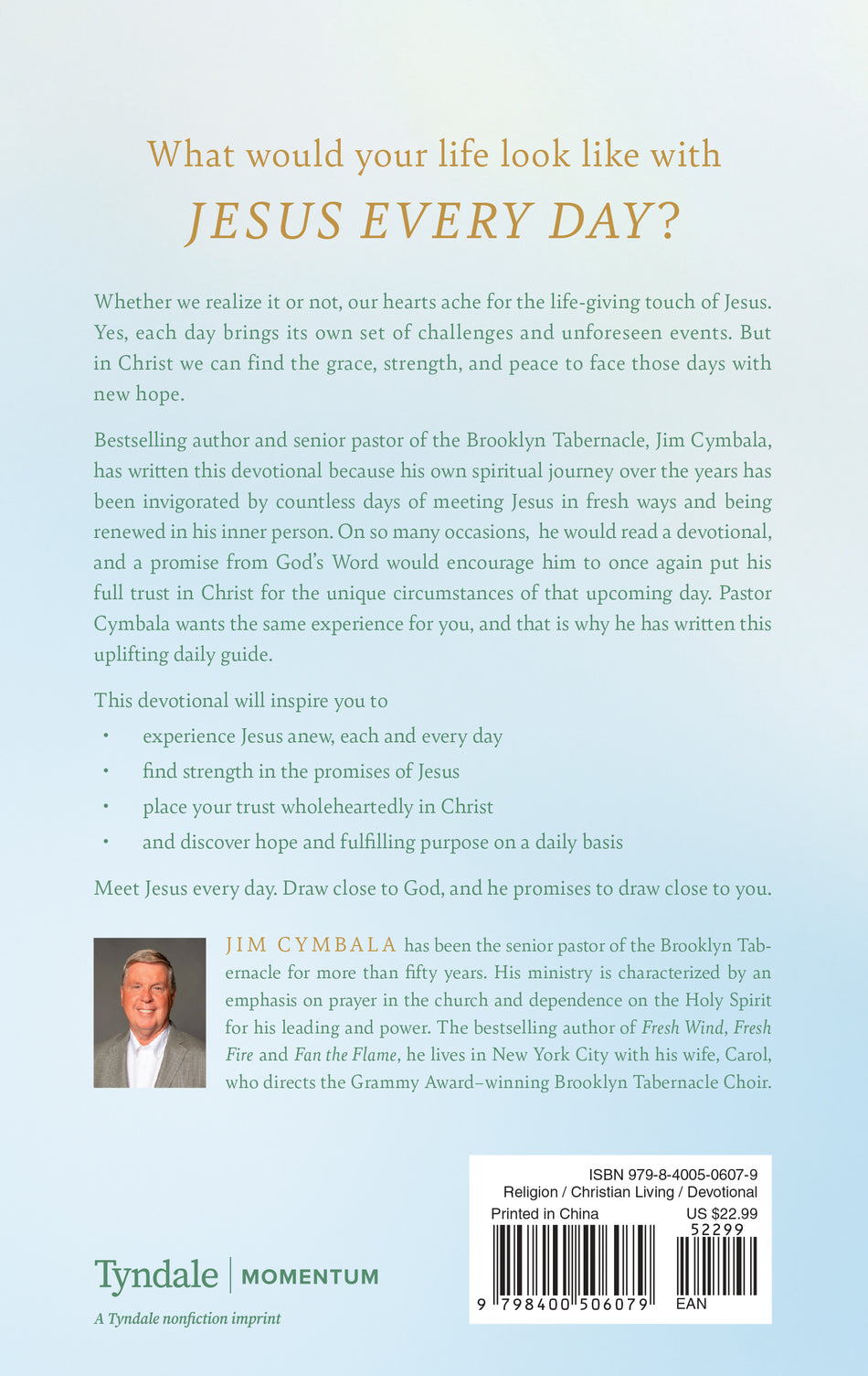 Jesus Every Day by Tyndale, product view 2