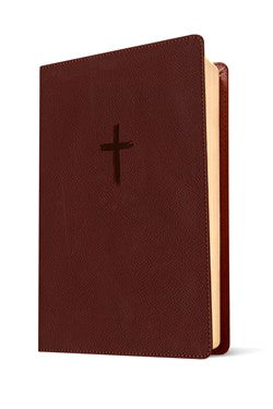 Biblia de referencia en la columna central NTV, letra grande con Filament