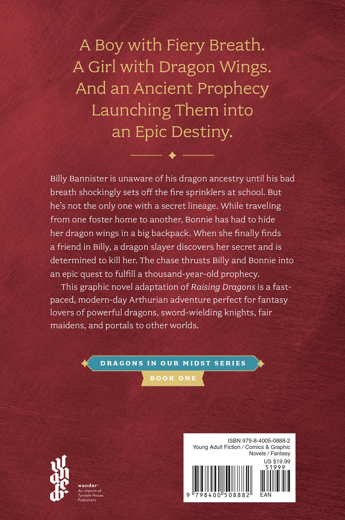 Raising Dragons Graphic Novel by Tyndale, product view 2