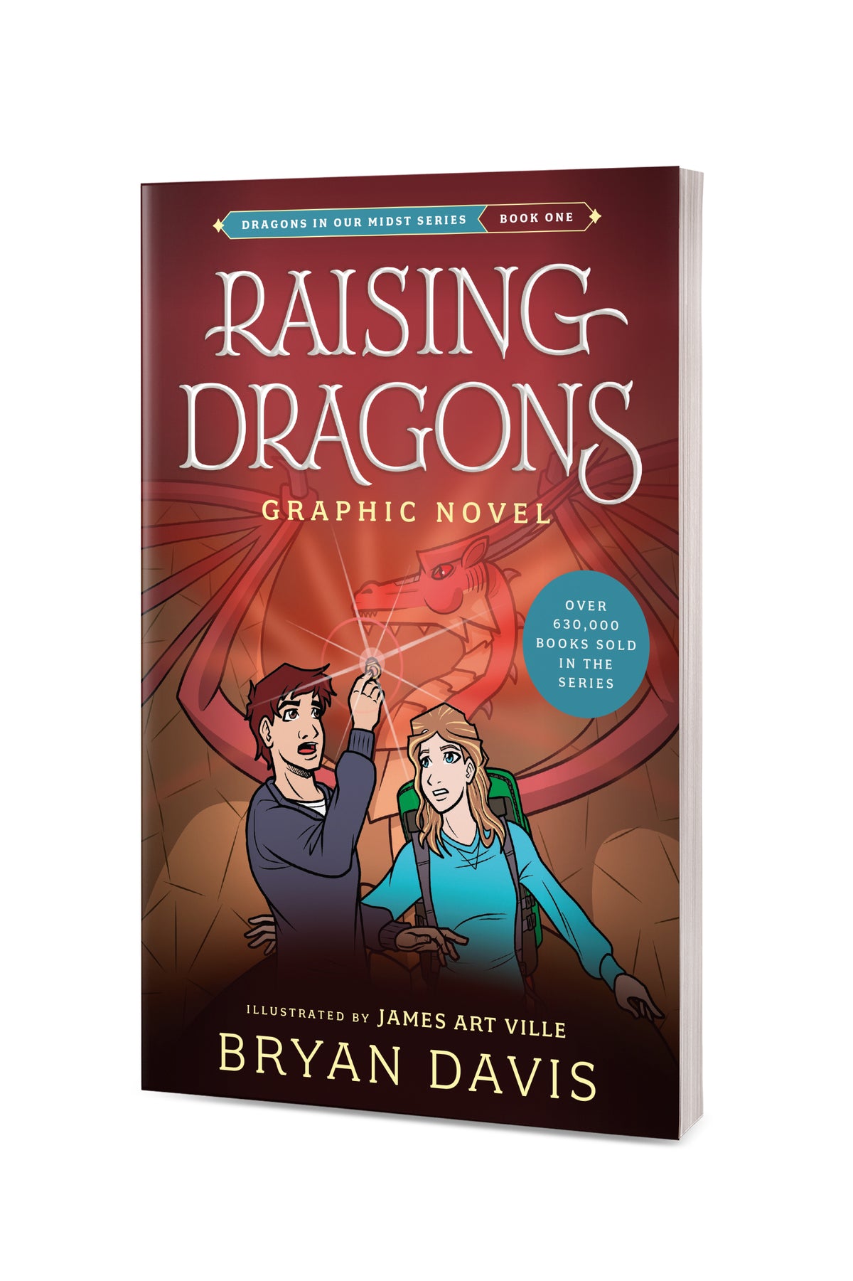Raising Dragons Graphic Novel by Tyndale, product view 3
