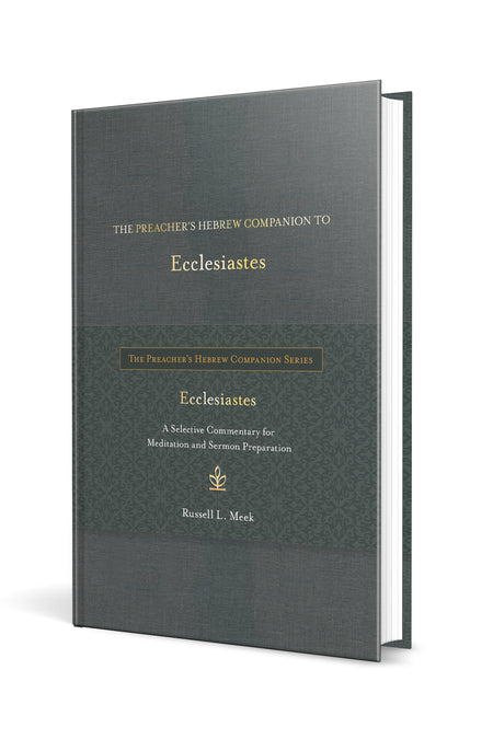 The Preacher's Hebrew Companion to Ecclesiastes by Tyndale, product view 2