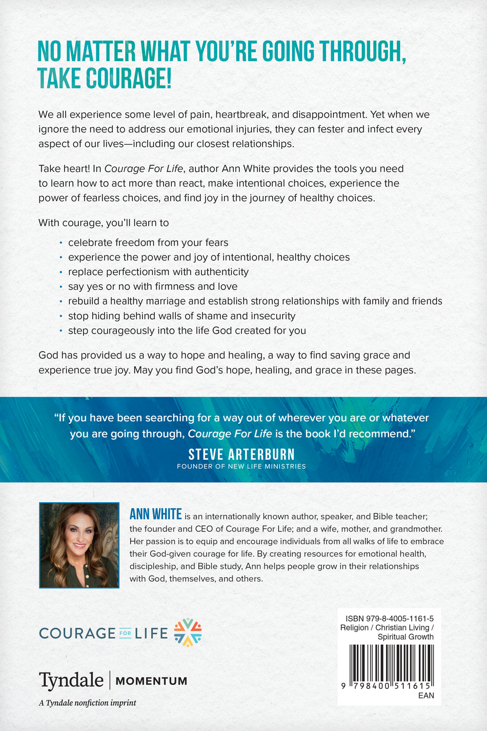 Courage For Life by Tyndale, product view 2