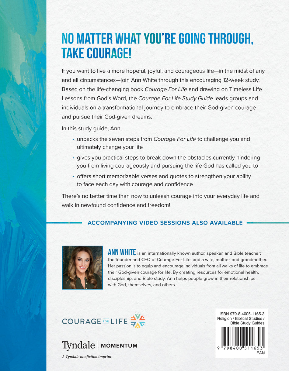 Courage For Life Study Guide by Tyndale, product view 2