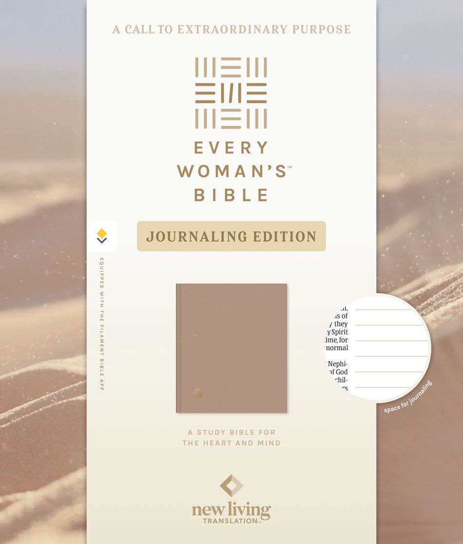 NLT Every Woman's Bible, Journaling Edition, Filament Enabled by Tyndale