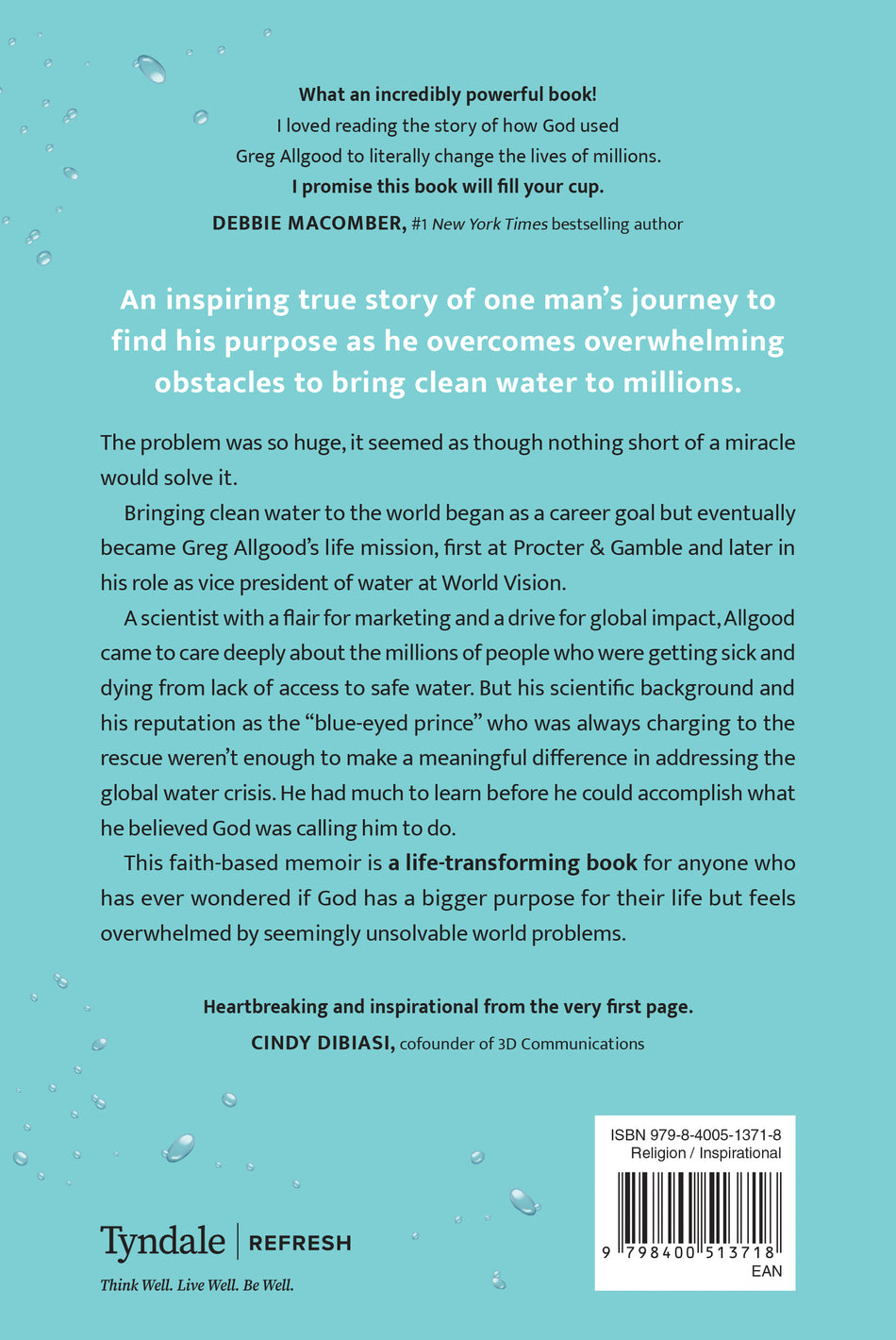 Thirsty for a Miracle by Tyndale, product view 2