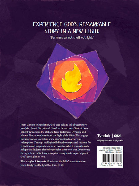 Light of the World Bible Storybook by Tyndale, product view 3