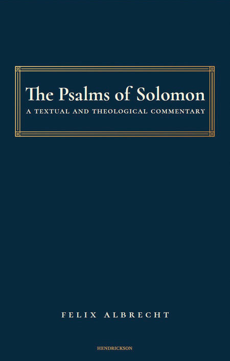 The Psalms of Solomon by Tyndale