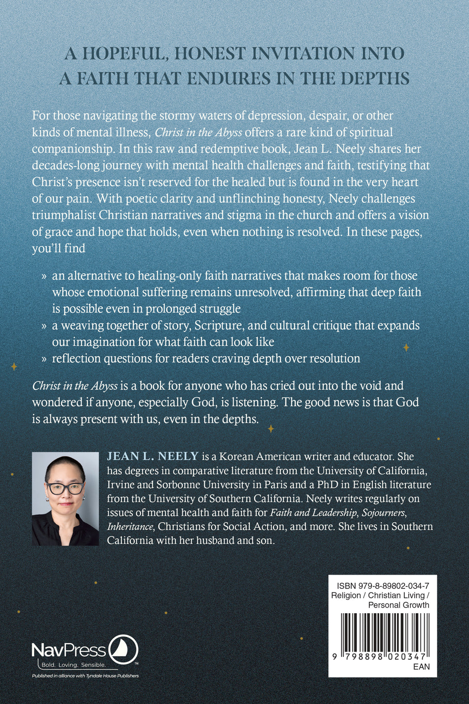 Christ in the Abyss by Tyndale, product view 2