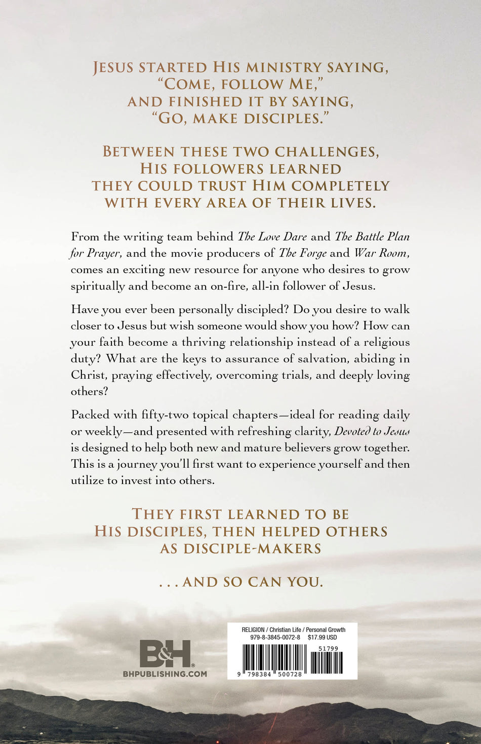 Devoted to Jesus by Broadman and Holman, product view 2