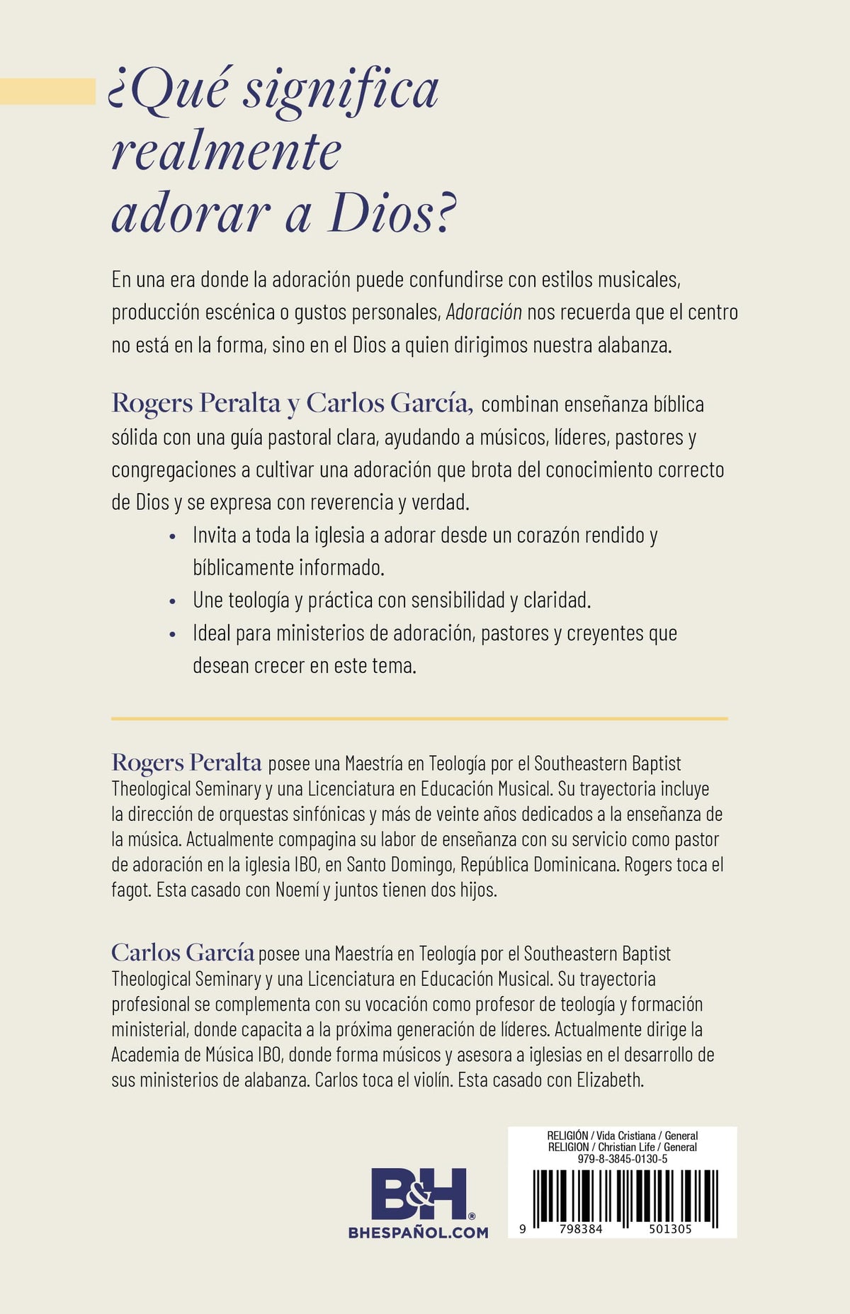 Adoración: Lo que toda la iglesia debe saber (y los músicos también) by Broadman and Holman, product view 2