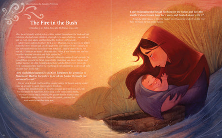 The Storyteller's Bible: A Bible Storybook Celebrating the Greatest Storyteller of All by Broadman and Holman, product view 7