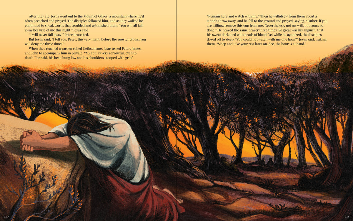 The Storyteller's Bible: A Bible Storybook Celebrating the Greatest Storyteller of All by Broadman and Holman, product view 9