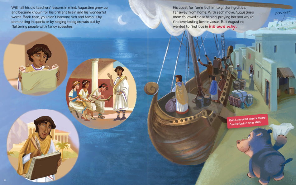Augustine of Hippo (Here I Am! Series) by Broadman and Holman, product view 2