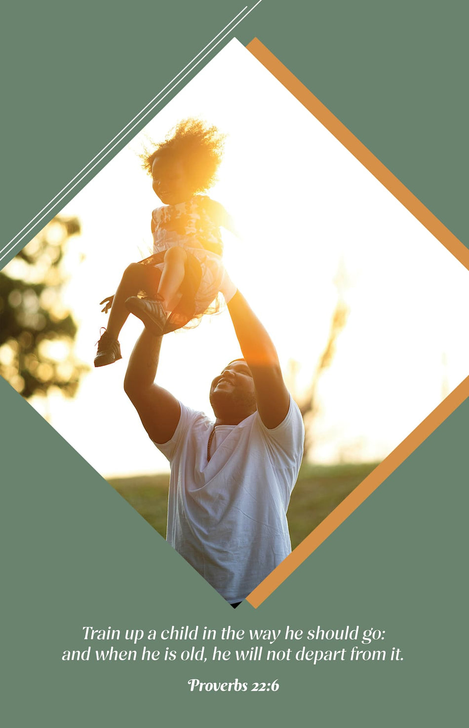 Legacy Bulletin: Train (Package of 100): Proverbs 22:6 (KJV) by Broadman and Holman