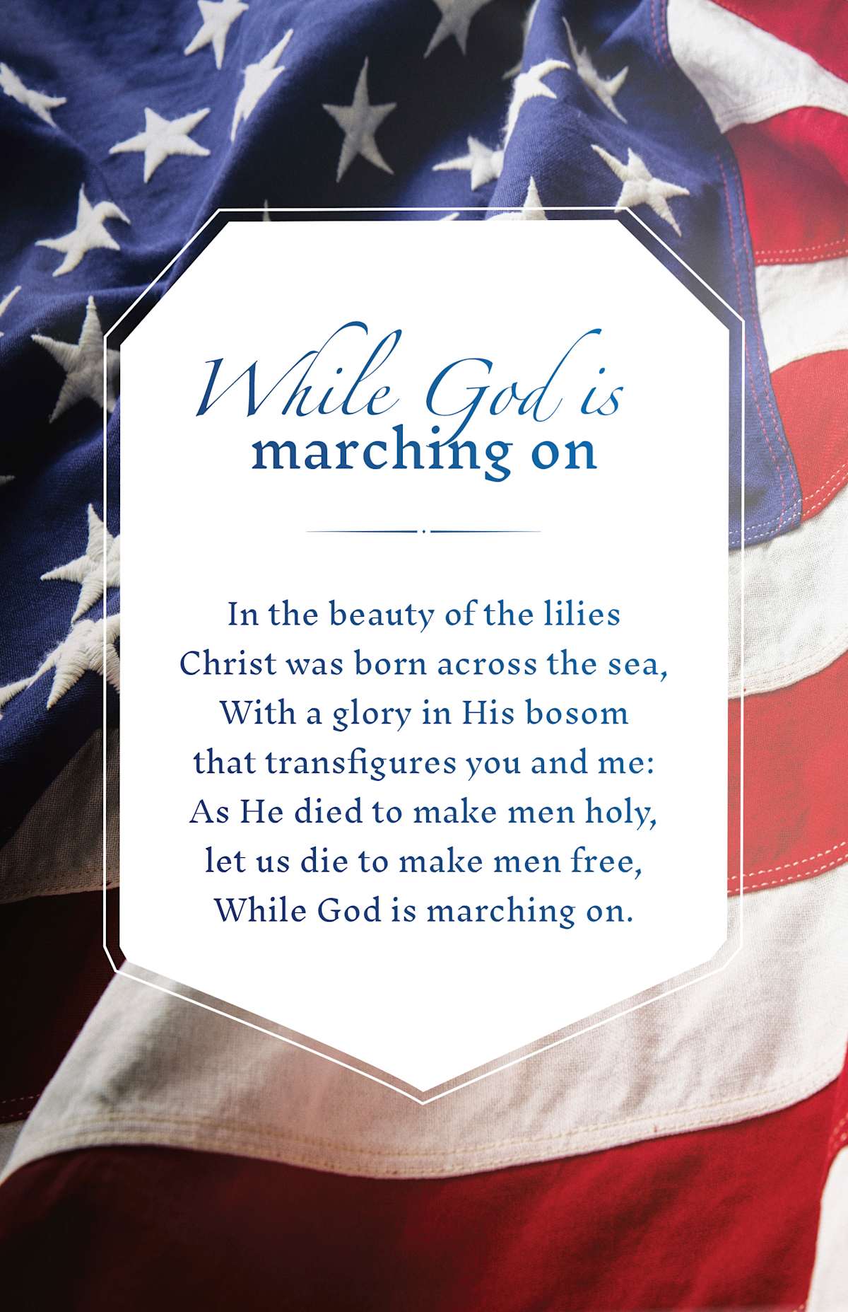 Patriotic Bulletin: God Is Marching On (Package of 100): Battle Hymn of the Republic (Hymn Lyric) (Pack of 100)