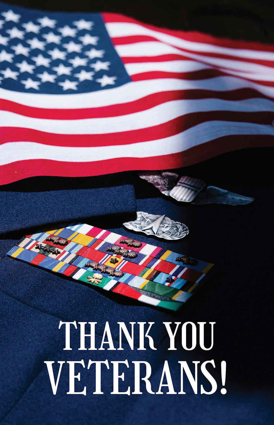 Patriotic Bulletin: Thank You (Package of 100) by Broadman and Holman