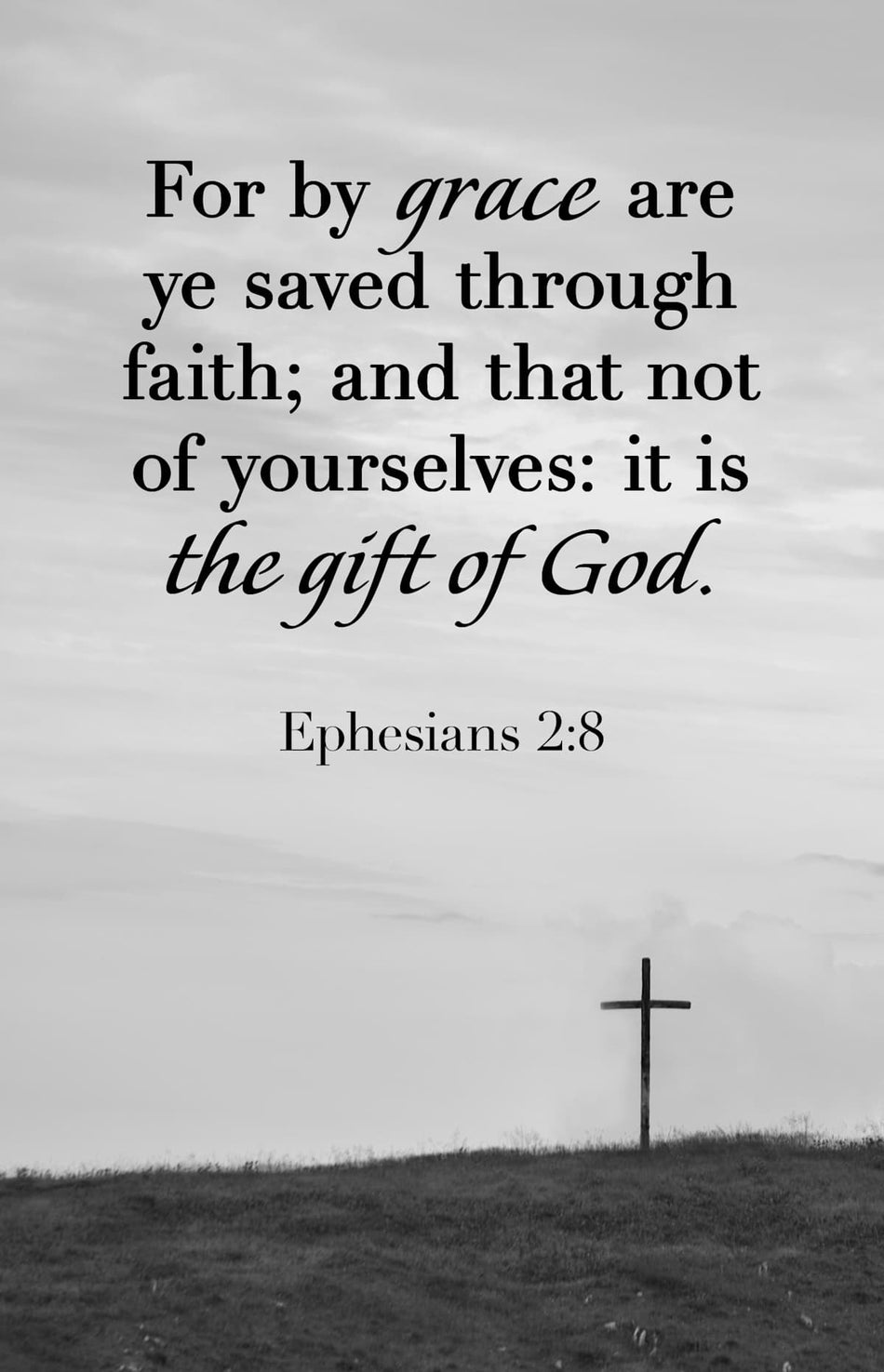 General Worship Bulletin: Is The Gift (Package of 100): Ephesians 2:8 (KJV) by Broadman and Holman