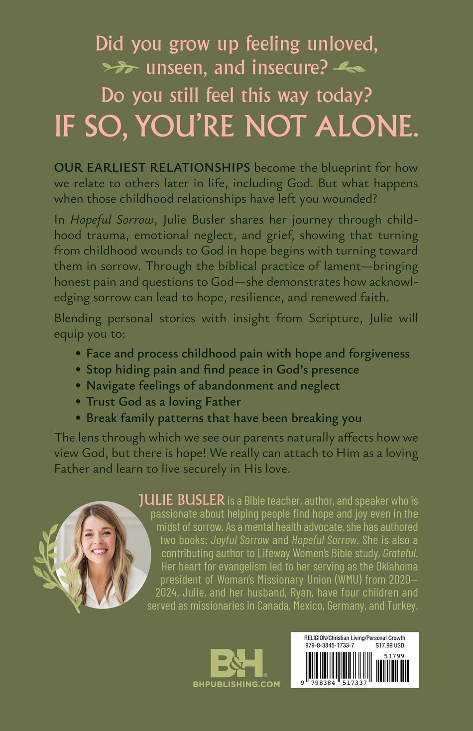 Hopeful Sorrow by Broadman and Holman, product view 2