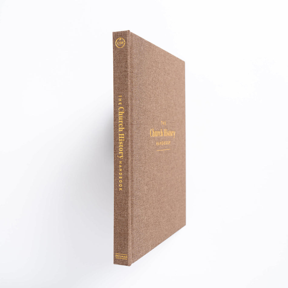 The Church History Handbook, Mocha Cloth Over Board by Broadman and Holman, product view 2