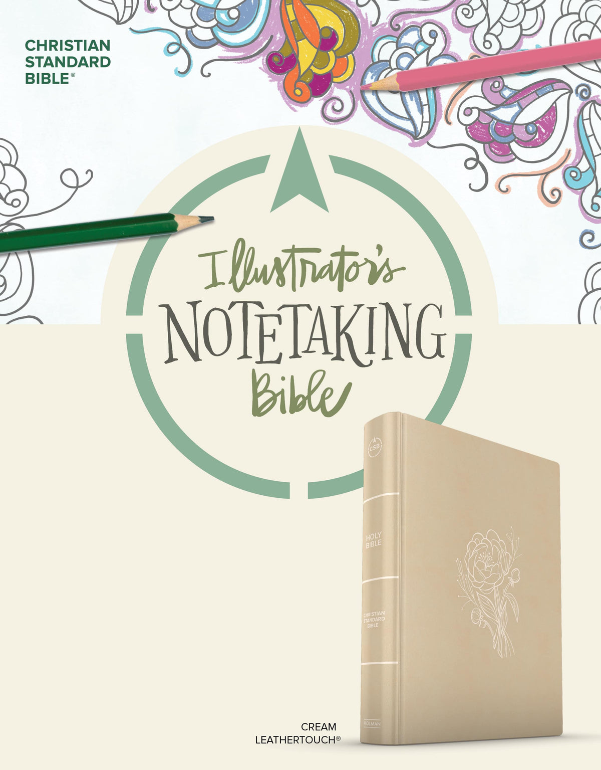 Illustrator’s Notetaking Bible (CSB) - Large Print Edition by Broadman and Holman, product view 5